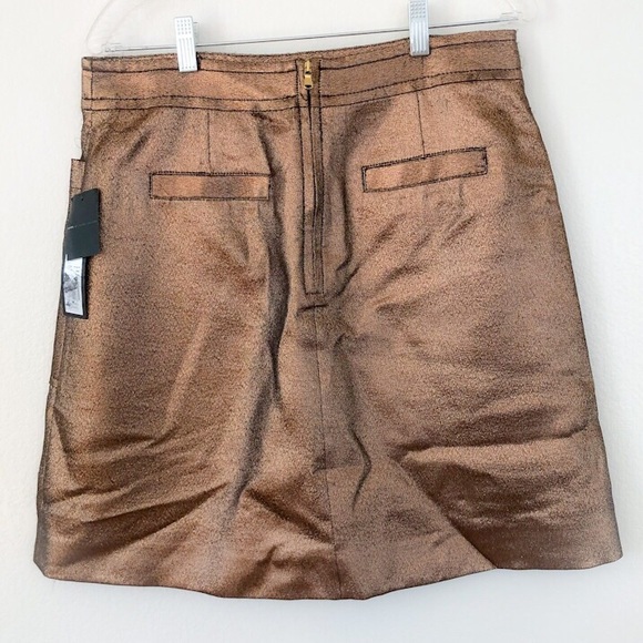 NWT Marc Jacobs - Bronze A-Line Skirt - Picture 3 of 8